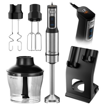 Ariva blender ręczny z wyświetlaczem LED i akcesor
