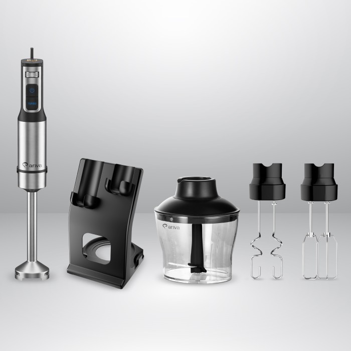Ariva blender ręczny z wyświetlaczem LED i akcesor