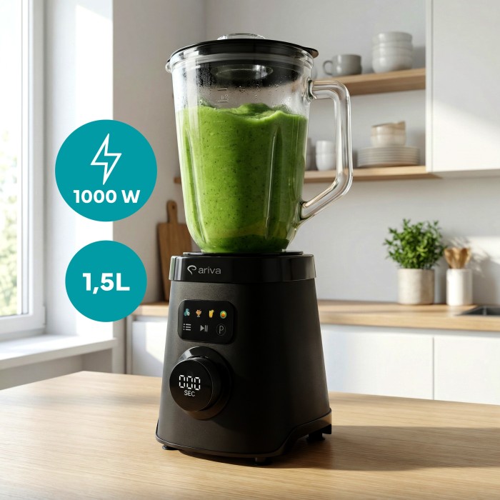 Ariva blender kielichowy z wyświetlaczem led