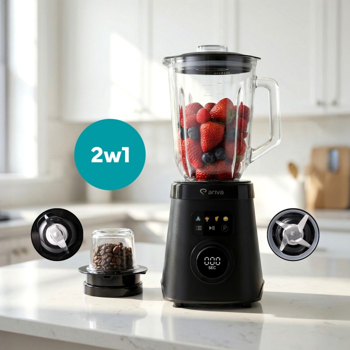 Ariva blender kielichowy z wyświetlaczem led
