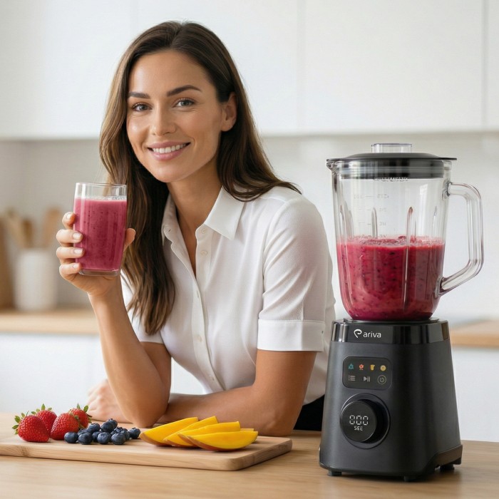Ariva blender kielichowy z wyświetlaczem led