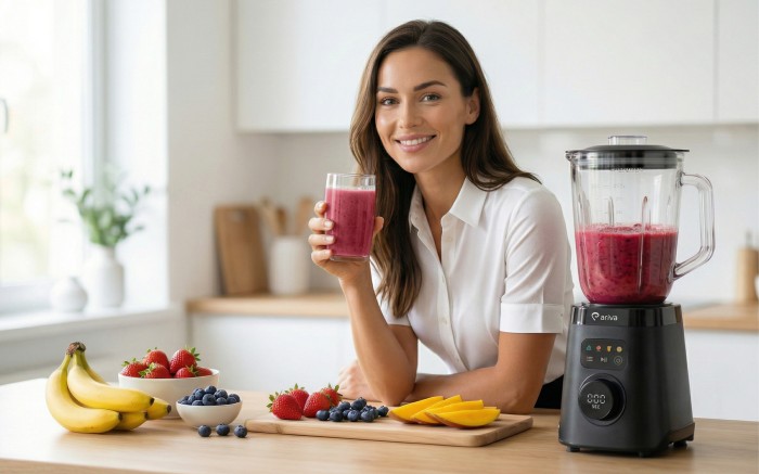 Ariva blender kielichowy z wyświetlaczem led